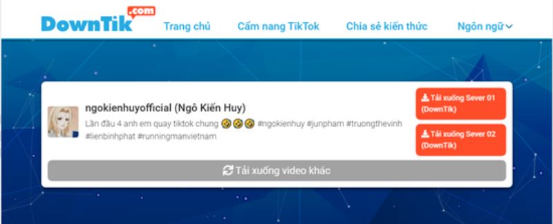 TikTok downloader video